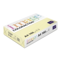 A4 Desert Pale Yellow 160gsm Paper Ream of 250 Sheets