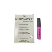 LoveGreen Recycled Highlighter LGHL17-1 Purple Box of 10