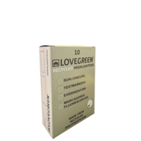 LoveGreen Recycled Highlighter LGHL05-1 Yellow Box of 10
