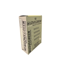 LoveGreen LGK40-1 Recycled Dry Wipe Pens Black Box of 10