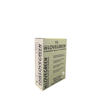 LoveGreen LGK301-1 Recycled Marker Pens Black Box of 10
