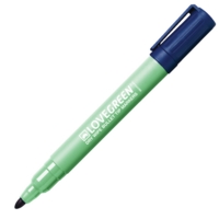 LoveGreen Recycled Dry Wipe Pens  Blue  Box 10   LGK40-03