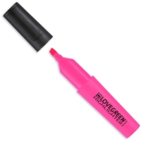 LoveGreen Recycled Highlighter Pink,  Box 10   LGHL08-1