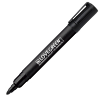 LoveGreen Recycled Marker Pen Black Box 10 LGK30-1 LoveGreen Recycled Marker Pen Black Box 10 LGK30-1