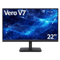21.5" Computer Monitor Pixels Full HD LED Black