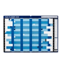 A1 Year Planner Mounted 2026