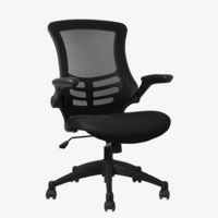Deluxe Mesh Operator Chair Folding Arms