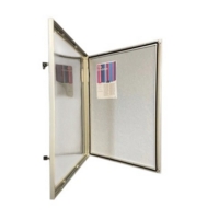 A2 External Display Case Silver Anodized Case Grey Felt