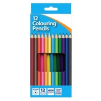 Kingswood Assorted Colouring Pencils Pack of 12