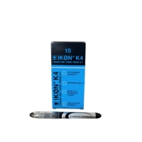 Kingswood Liquid Rollerball Black Pens Box of 10