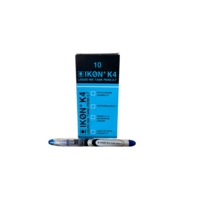 Kingswood Liquid Rollerball Black Pens Box of 10