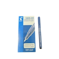 Pilot 03 Drawing Pens 0.4 mm Line Black Box of 12