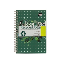 Pukka A5 Recycled Wirebound Notebook Pack of 3