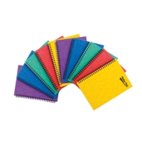 A5 Europa Notemaker Assorted Colour Notebook Pack of 10