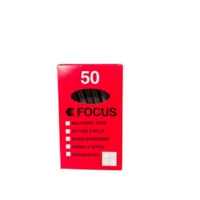 Kingswood Medium Ball Pens Black Box of 50