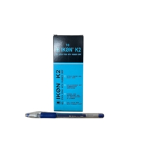 Kingswood Gel Grip K2-03 Ballpoint Pens Blue Box of 10