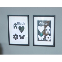 Black FSC Photo Frames 30 x 40cm -PK2