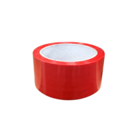 Polypropylene 50mm x 66m Red Tape EACH