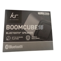 KitSound Boom Cube Bluetooth Speaker