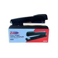 Zip Full Strip Value Metal Black Stapler