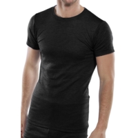 Thermal Vest Short Sleeve Black Small