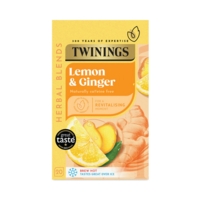 Twinings Lemon & Ginger Infusion Tea Bags Box of 20