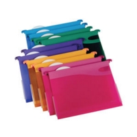 Crystal A4 Secur Susp File 30mm Ast Pk10