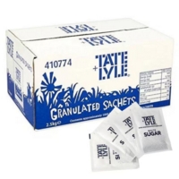 Tate & Lyle Granulated Sugar Sachets Box of 1000