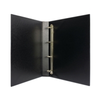 A4 Presentation 4-Ring 25mm Binder Black SINGLE