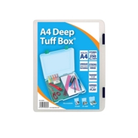 A4 Document Box with Handle 40mm Capacity SINGLE