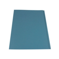 Guildhall Square Cut 315gsm Blue Folders Pack of 100