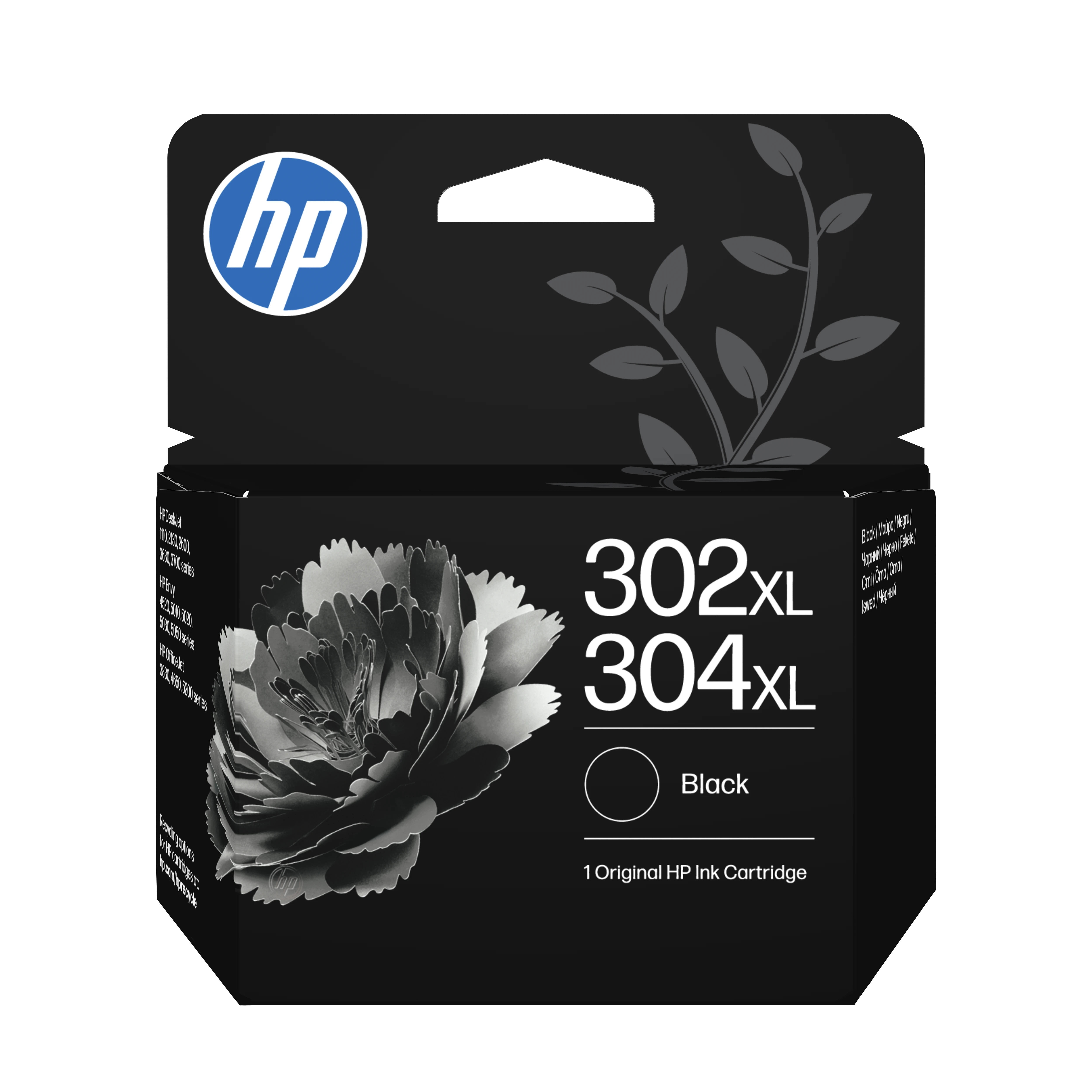 HP 302/304 XL BlackInk Cartridge 300 Page Yield EACH