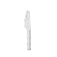 Bagasse Knifes White, Pack 100 Bagasse Knifes White, Pack 100