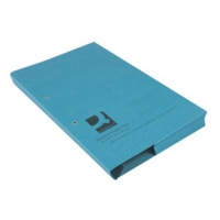 Transfer Pocket Files Foolscap Blue   Box of 25