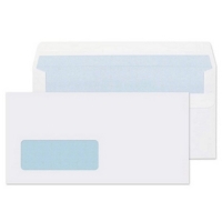 DL White Window 100gsm Self Seal Envelopes Box of 500
