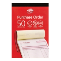 A5 Carbonless Duplicate Purchase Order Pad SINGLE