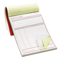 A5 Carbonless Duplicate Delivery Book SINGLE