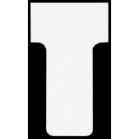 Nobo T-card Size 1, White