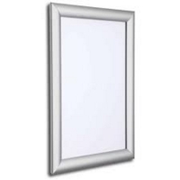 SILVER 25mm Profile Snap Poster Frames A5
