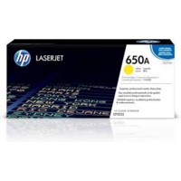 HP CE272A 650A Toner Cartridge Yellow 15k Pages ISO IEC 1979