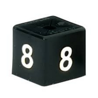 Clothes Cubes, Size 08, Pk50 Black