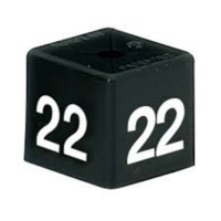 Clothes Cubes, Size 22, Pk50 Black