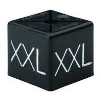 Clothes Cubes, Size XXL, Pk50 Black