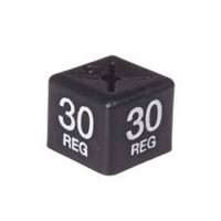 Clothes Cubes, Size 30R,Pk50 Black