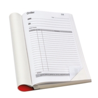Duplicate 216mm x 130mm Sales Order Book SINGLE