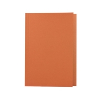 Guildhall Square Cut 315gsm Orange Folders Pack of 100