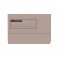 Eastlight Foolscap Document Wallets Buff Pack of 50
