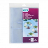 Elba Clear CD/DVD Pocket Pk10