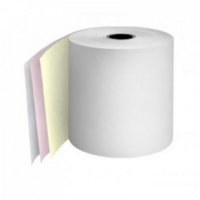 Cash Register Rolls, 76x76, 3 Ply White/Pink/Yellow