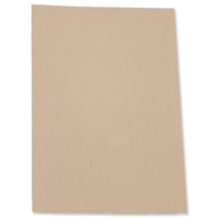Square Cut 180gsm Buff Folders Pack of 100